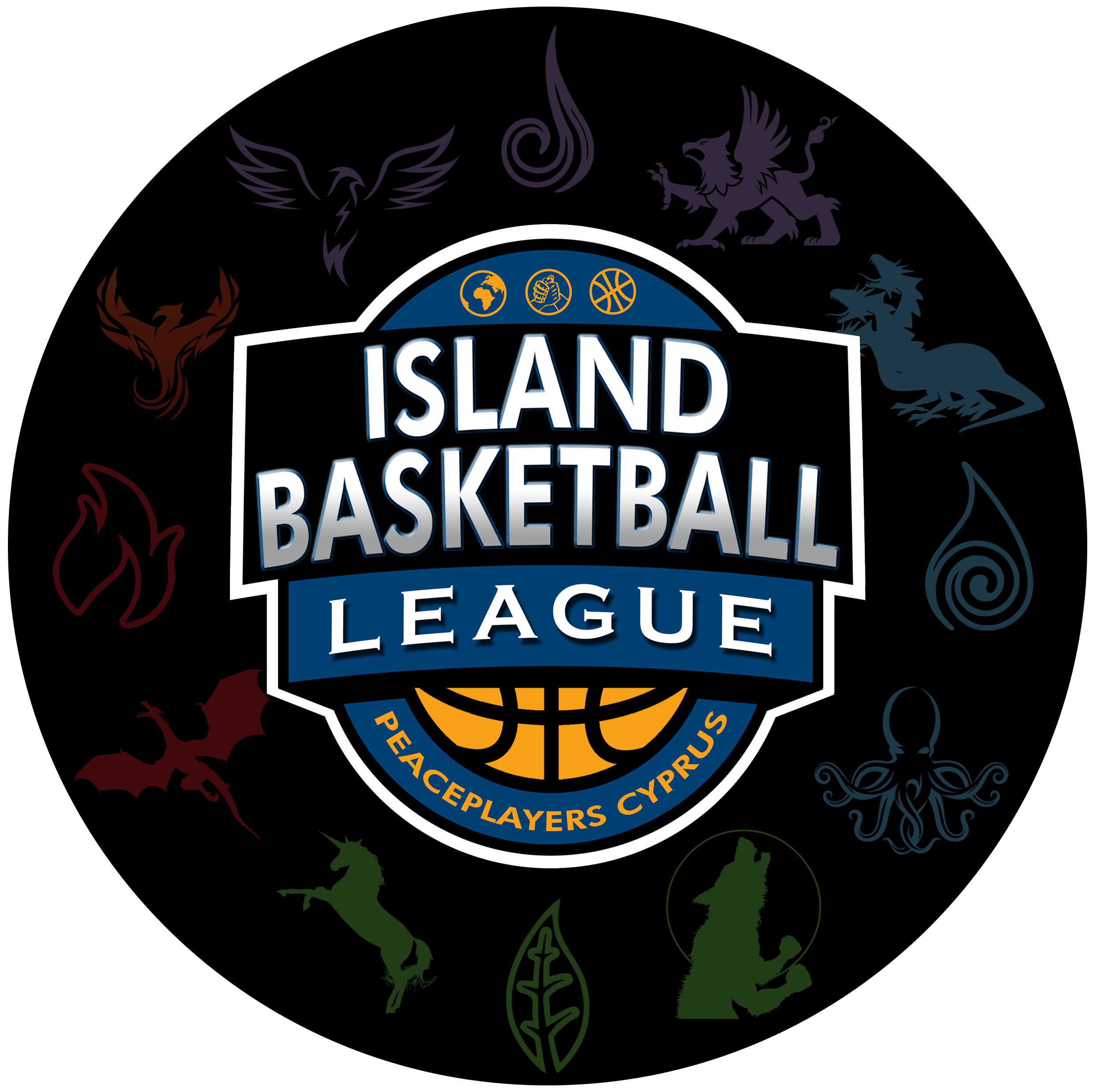IBL logo with team logos around 2021-2022