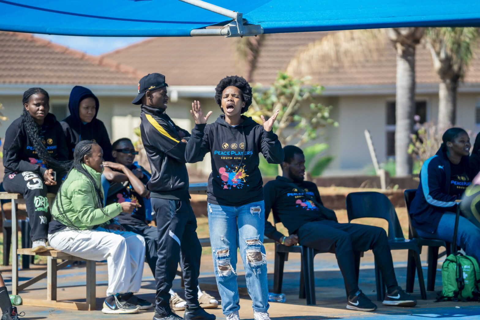 Thandeka first found PeacePlayers in Primary school and fell in love.