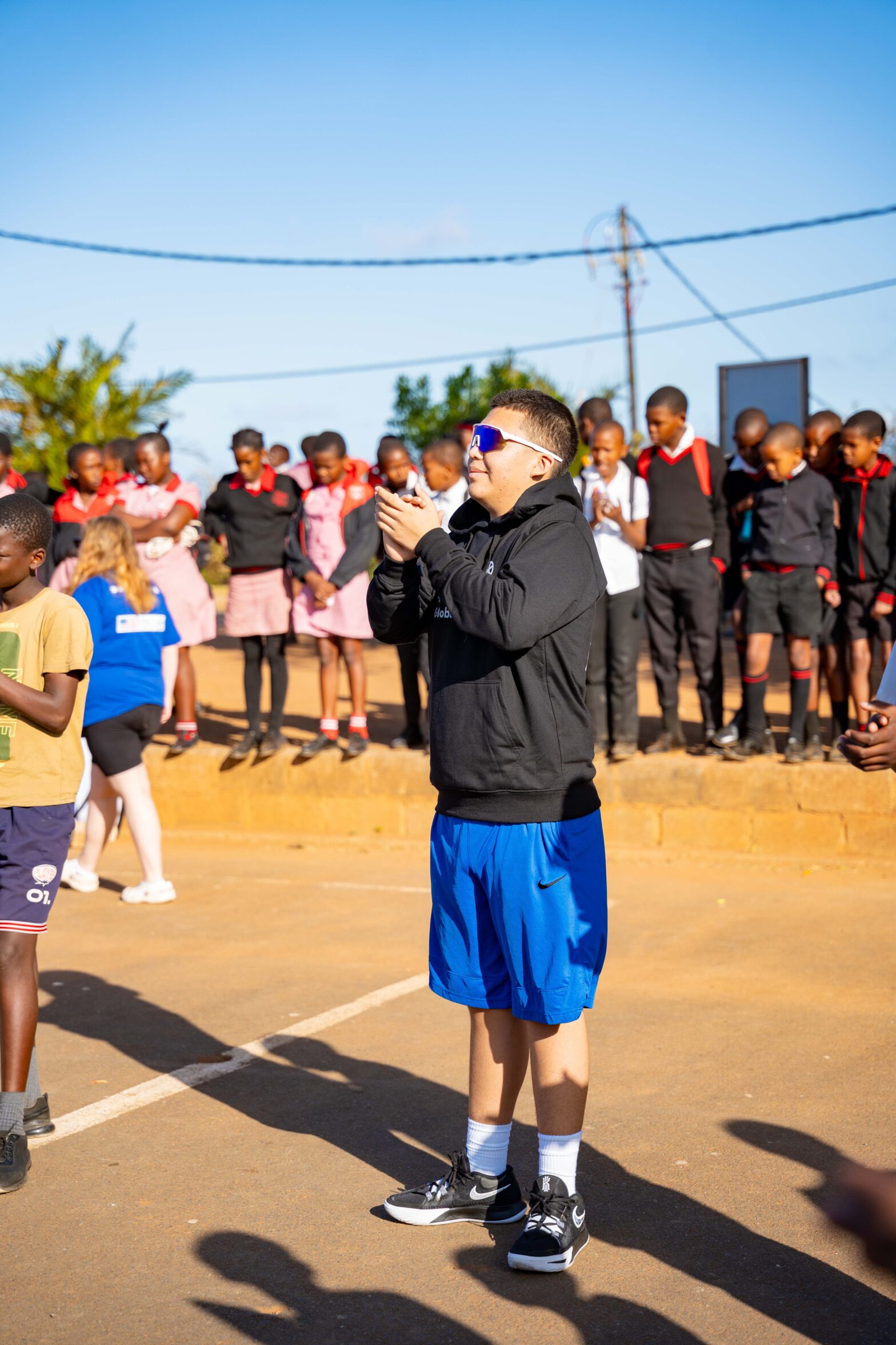 Gael, a first-generation Mexican American from Los Angeles, had been part of PeacePlayers since middle school.